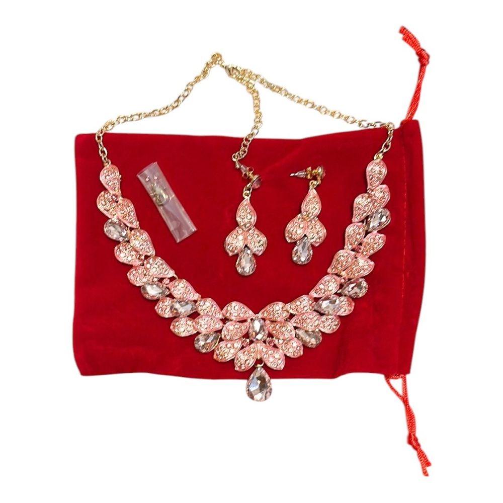 10 | 🍁❤️BriLove Stunning Fashion Bridal Jewelry Set
